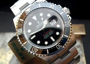 Near Faultless 2021 Rolex Oyster Sea-Dweller 126600 50th Anniversary Full Set Investment Watch at Sonning Vintage Watches