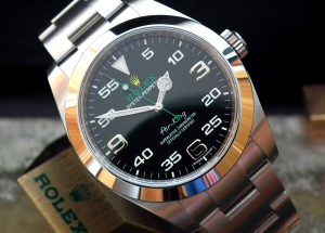 Unworn January 2022 Rolex Oyster Airking 116900 Full Set Discontinued at Sonning Vintage Watches