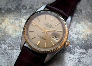 Just Beautiful 1968 Steel and Gold Rolex Oyster Datejust Gents Vintage Watch at Sonning Vintage Watches