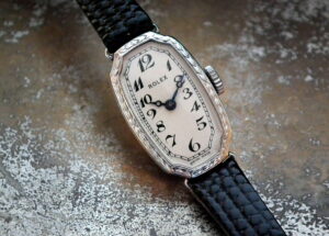 Just Beautiful 1920’s Solid 18ct White Gold Rolex Ladies Cocktail Watch at Sonning Vintage Watches