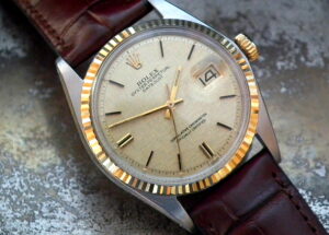 Stunning 1979 Steel and Gold Rolex Oyster Datejust Gents Vintage Watch at Sonning Vintage Watches