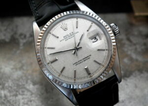 Stunning 1972 Steel & White Gold Rolex Oyster Datejust Gents Vintage Watch at Sonning Vintage Watches