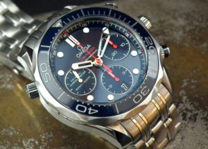 Pristine 2018 Omega Seamaster Professional 2123.0425.003001 Full Set at Sonning Vintage Watches
