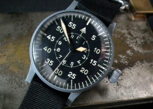 1944 Laco WW2 Pilot or Observation Watch FL23883 at Sonning Vintage Watches